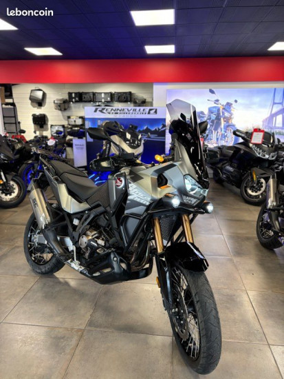 HONDA AFRICA TWIN ADVENTURE SPORTS SE (DCT) Suspension pilotée – Gris mat - VILLEMOMBLE